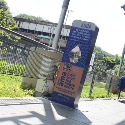 Dia Mundial da Água: terminais de ônibus de SP ganham totens de água potável e gratuita
