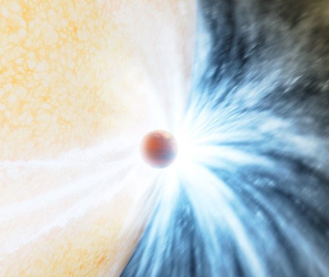 Estrela engole planeta em evento raro observado por cientistas