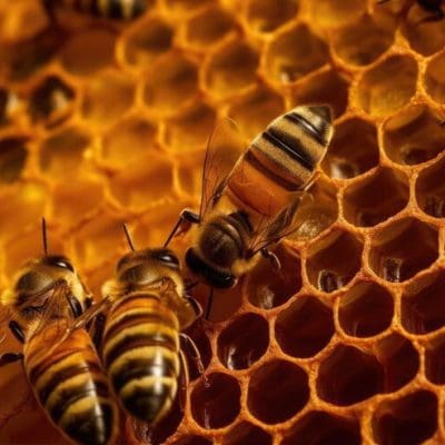Como as abelhas usam a matemática para construir colmeias, coletar néctar e se comunicar