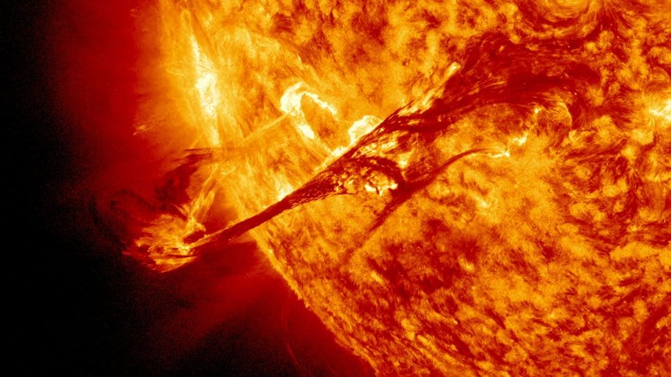 Grandes explosões no Sol podem ser visíveis durante o eclipse solar de 8 de abril